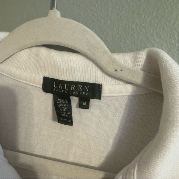 Lauren by Ralph Lauren white polo - Picture 2 of 4